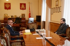 рабочая встреча Губернатора Алексея Островского с главой города Смоленска Андреем Борисовым - фото - 2