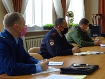 заседание Оперативного штаба по организации и проведению мероприятий по предупреждению распространения коронавирусной инфекции - фото - 3