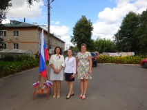 в Хиславичах отметили День Государственного флага Российской Федерации - фото - 21