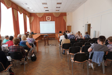 территориальная комиссия провела обучающий семинар для членов УИК Хиславичского района - фото - 5