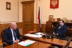 рабочее совещание Алексея Островского с вице-губернатором Юрием Пучковым - фото - 2