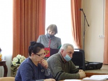 состоялась сессия Совета депутатов Хиславичского городского поселения четвертого созыва - фото - 7