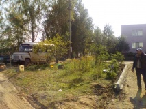 начат ремонт придомовых территории по ул. Берестнева - фото - 11