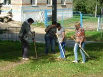 в Хиславичах состоялся общепоселковый экологический субботник - фото - 11