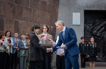 в Смоленске прошла церемония посвящения активистов «Движения Первых» в Хранителей истории - фото - 1