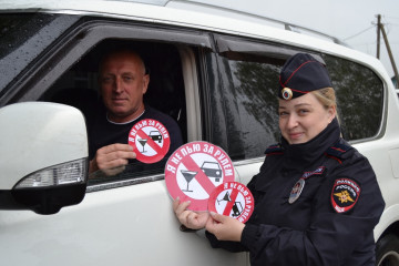 сотрудники отделения Госавтоинспекции МО МВД России «Починковский» провели акцию «Я не пью за рулём» - фото - 4