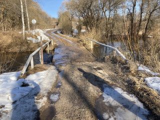 информация об уровне воды на временном водомерном посту на р. Лыза возле д. Александровка - фото - 4