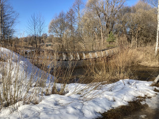 информация об уровне воды на временном водомерном посту на р. Лыза возле д. Александровка - фото - 3