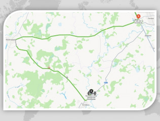 починковский филиал СОГБУ "Смоленскавтодор" сообщает о временном ограничении движения транспортных средств в Хиславичском муниципальном округе Смоленской области - фото - 1