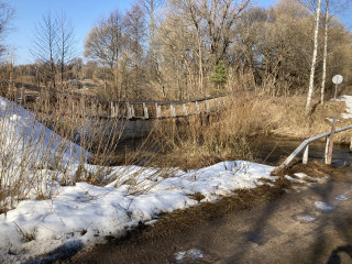 информация об уровне воды на временном водомерном посту на р. Лыза возле д. Александровка - фото - 3