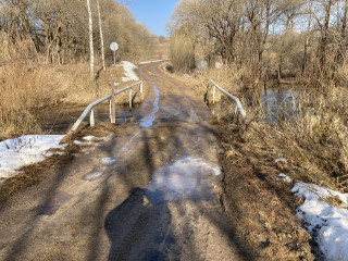 информация об уровне воды на временном водомерном посту на р. Лыза возле д. Александровка - фото - 3