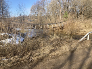 информация об уровне воды на временном водомерном посту на р. Лыза возле д. Александровка - фото - 3