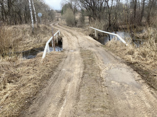 информация об уровне воды на временном водомерном посту на р. Лыза возле д. Александровка - фото - 3